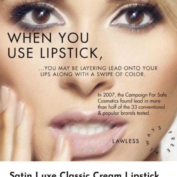 Lawless Satin LUXE Lipstick in “Child” Nude pink Classic Cream Lipstick BNIB - Picture 8 of 9